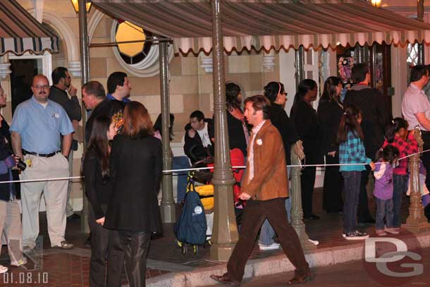 Spotted several Disney folks around for the premiere.. here is Denny Newel who is a Senior Show Director for many of the parades and entertainment offerings at the Disneyland Resort.