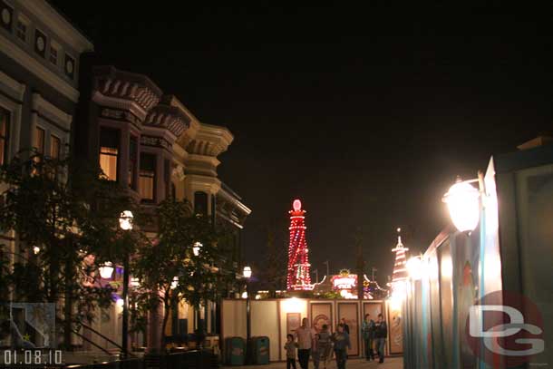 Headed out to the Pier to see if they were testing anything and noticed the lights on the new structure.