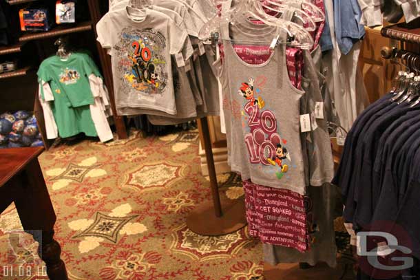 The 2010 merchandise