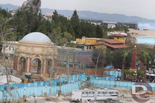 Here you can see how the walls have been pushed out (on the left)