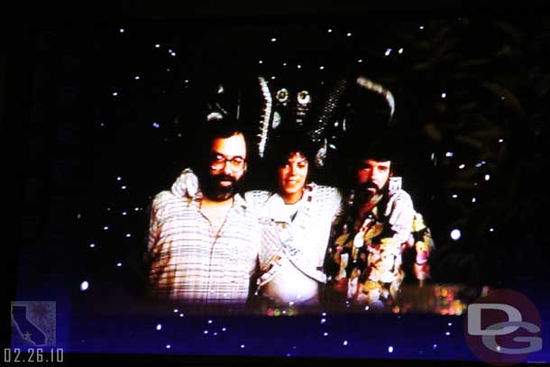 A couple shots from the preshow video