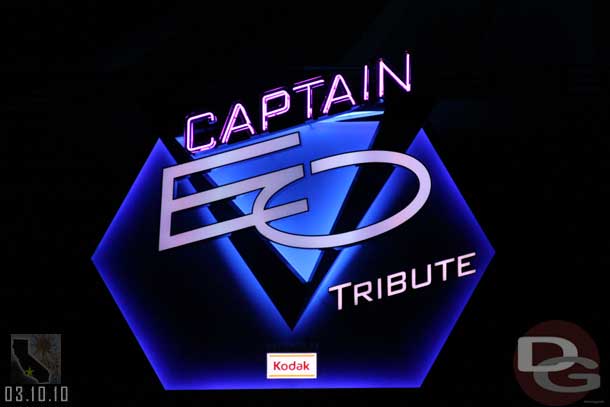 To close with a shot of the Captain EO sign. (Be sure to check out the separate update that features the D23 event).
