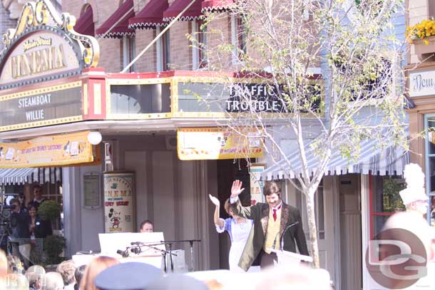 He introduced Mother and Father from the Carousel of Progress