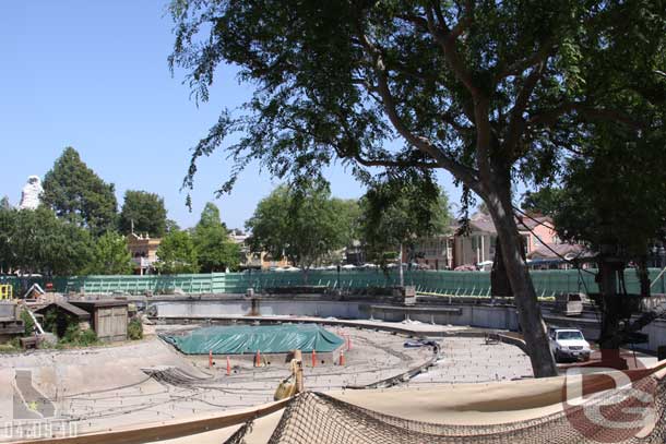 The Fantasmic equipment was covered.