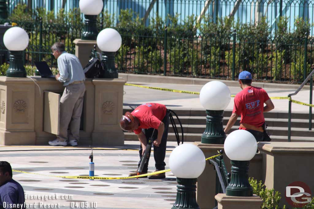 Back out to the Pier.  Looks like some programming going on in the background and sealing in the foreground.