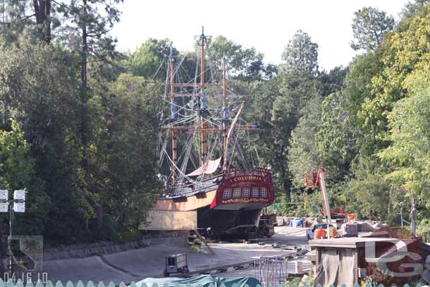 A look from the Pirates bridge