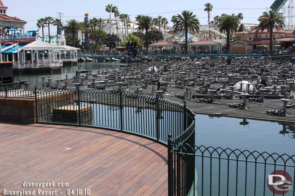 As you can see the platform looks fairly close to the boardwalk from this angle.