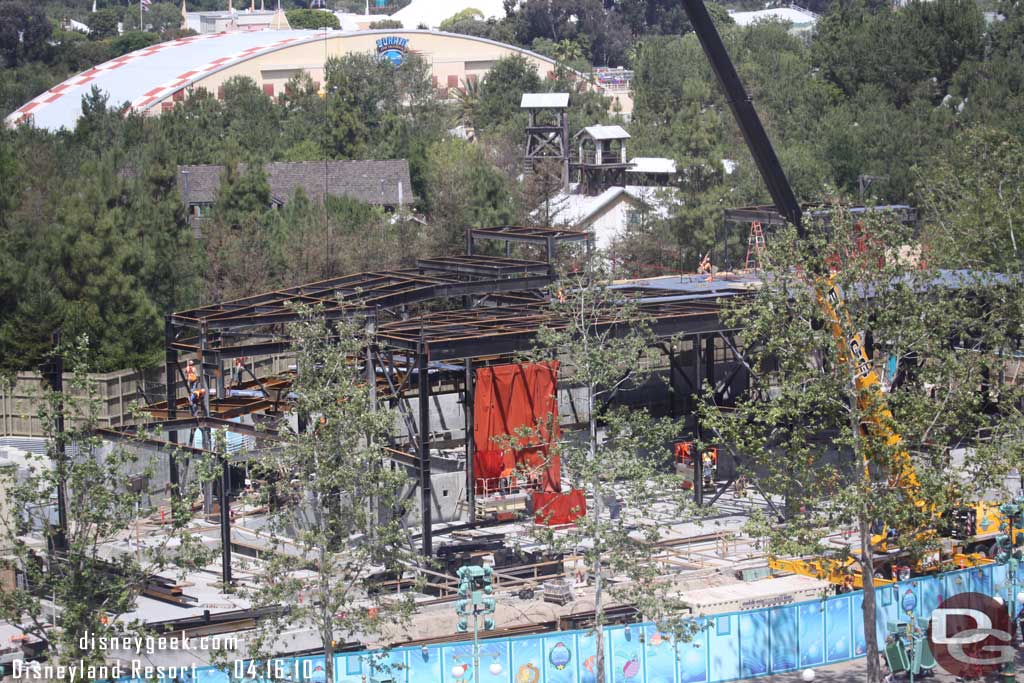 Here you can see the Mermaid Building is stretching out to the left (toward the hotels/ West).