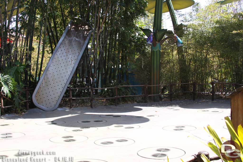 The water park in Bugsland was closed.