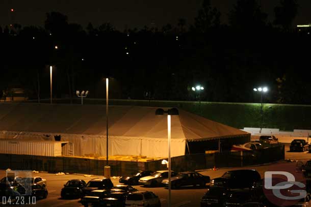 Looks like another tram in the tent to get some doors..