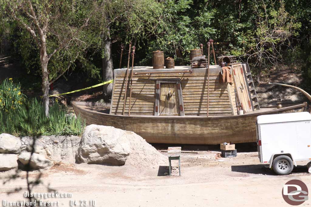 The Keel boat is looking great.