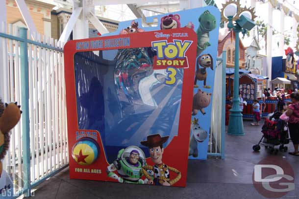 You can go inside a toy box.