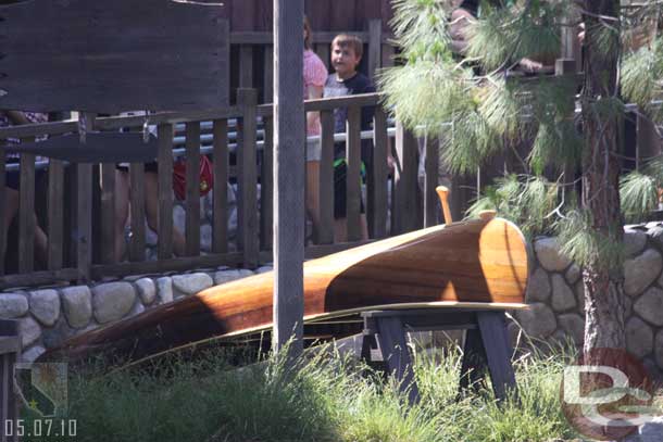 I read on a website earlier in the week about some changes to GRR.. they swapped out some of the props, the extreme sports angle is being removed.  I beleive this may be one of the new props.  Gone are the kayaks.