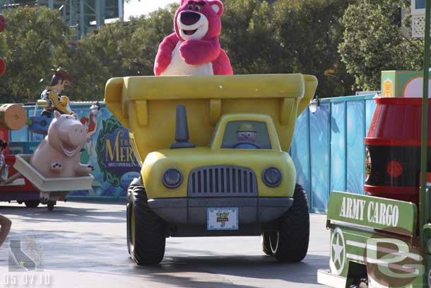 A new unit is now in the parade featuring Lotso