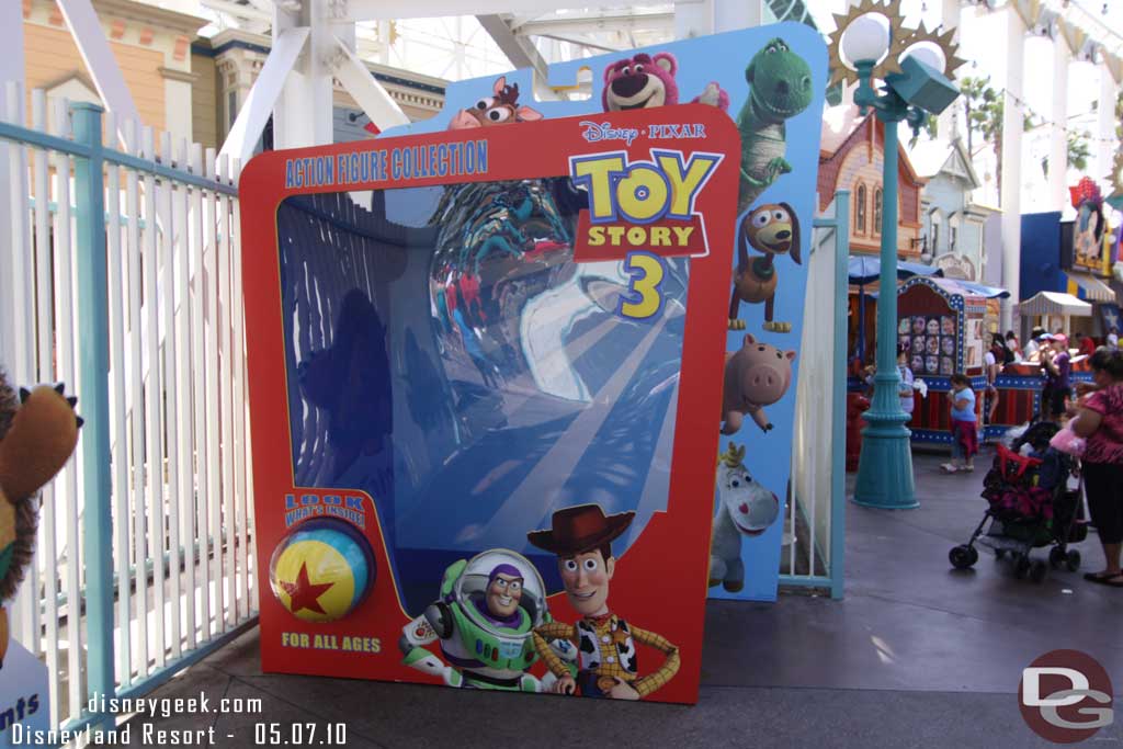 You can go inside a toy box.