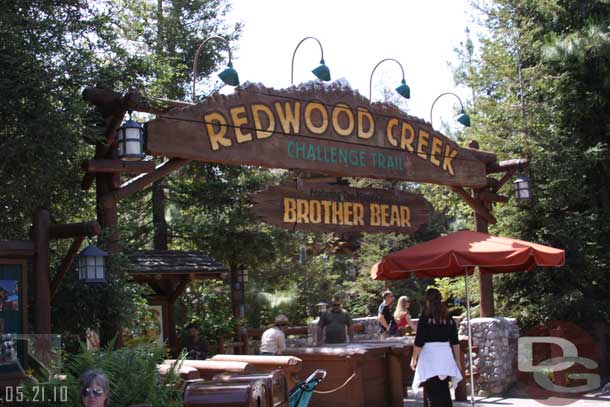 The Redwood Creek area is open again