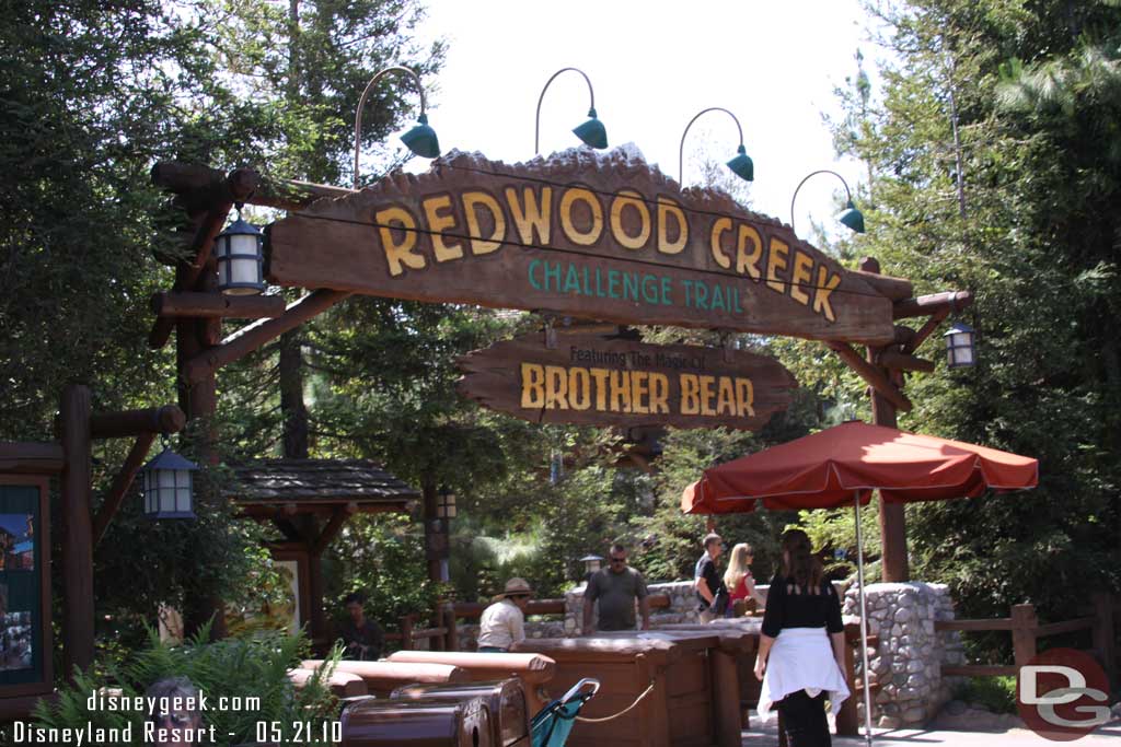 The Redwood Creek area is open again