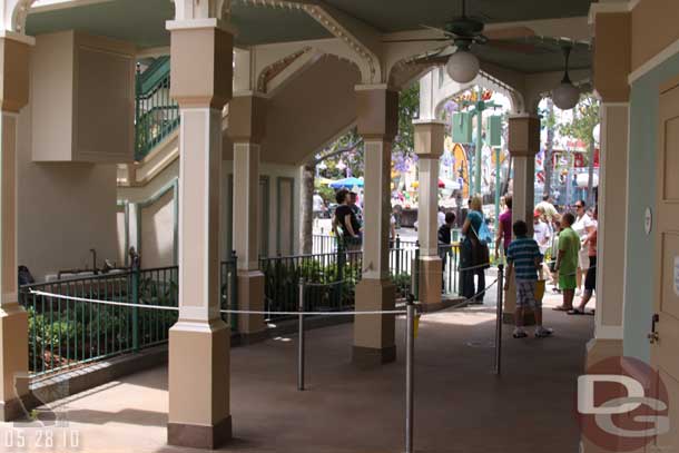 The extended queue, which was not in use.