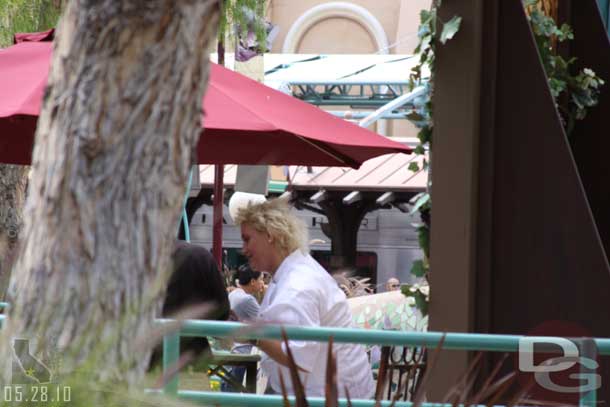 Anne Burrell was one of the Celebrity Chefs of the day.