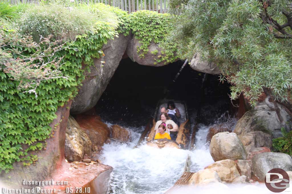 Splash Mountain is open again too.