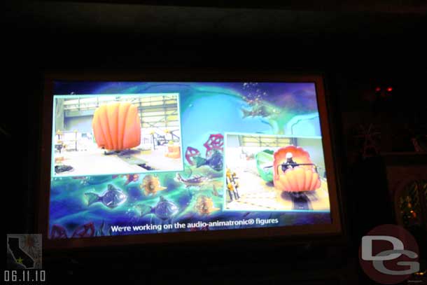 There is a new video in the theater.  Some shots of the Mermaid segment.