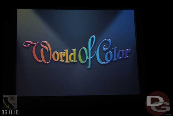 World of Color was first.