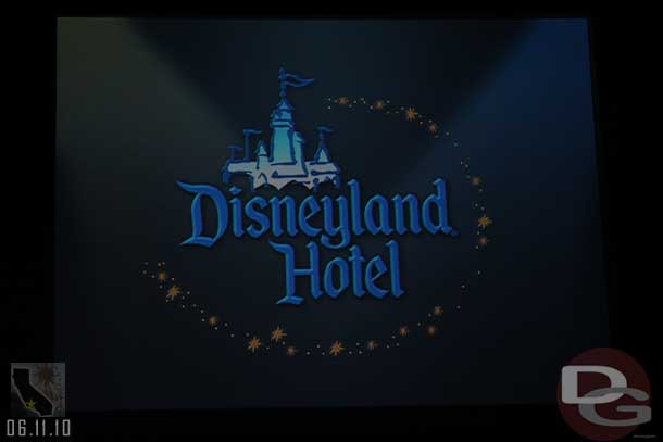 Next up the Disneyland Hotel rennovation.