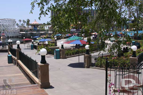 The Paradise Park was quite empty this afternoon.