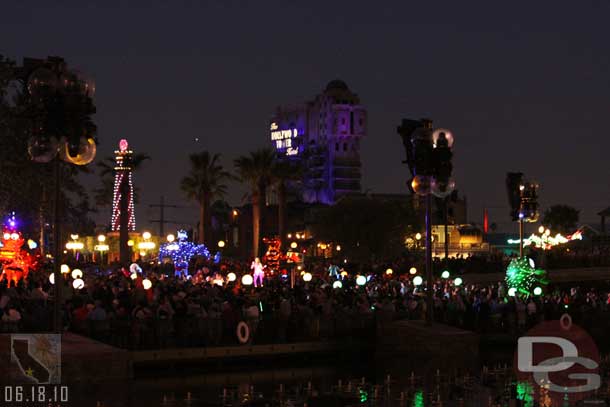 I was over by the swings, so we could barely hear the audio of the show.  Wonder why it was not brought into our area.. 