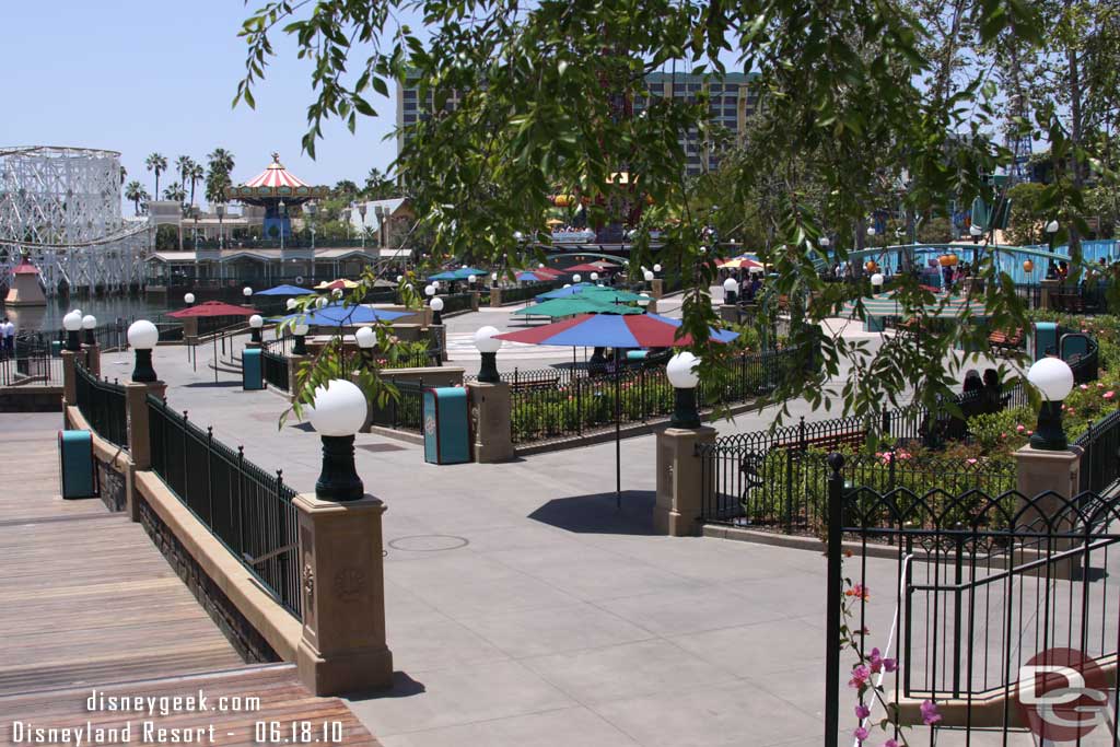 The Paradise Park was quite empty this afternoon.