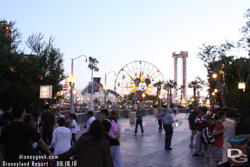 This walkway was off limits unless you had a Fastpass