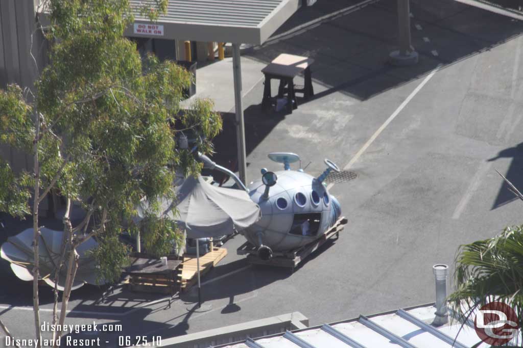 The Muppet ship is still backstage.