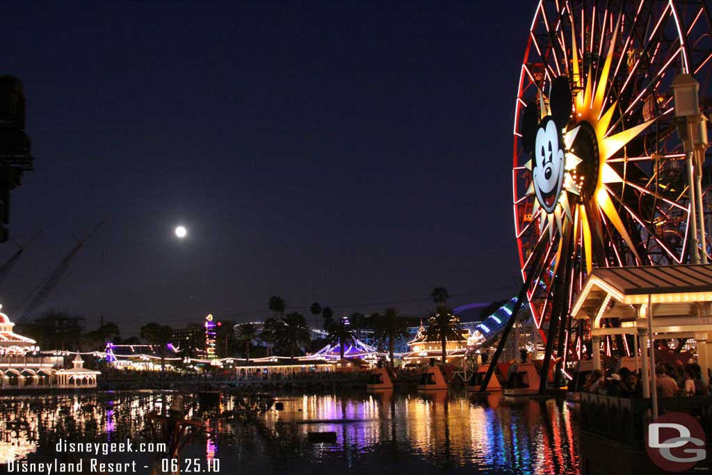 Decided to try World of Color from this area.