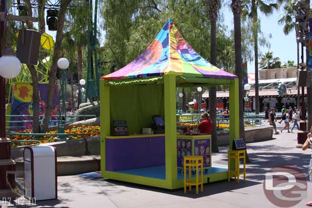 This tent had face painting and was open all afternoon.