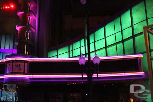 Kind of surprised they did not use the display on the animation building.