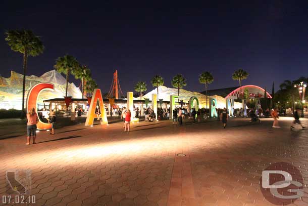 One last look at DCA for the evening.