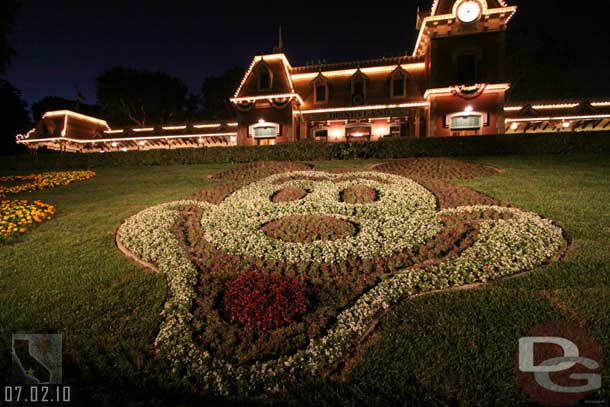 Over to Disneyland for the fireworks.