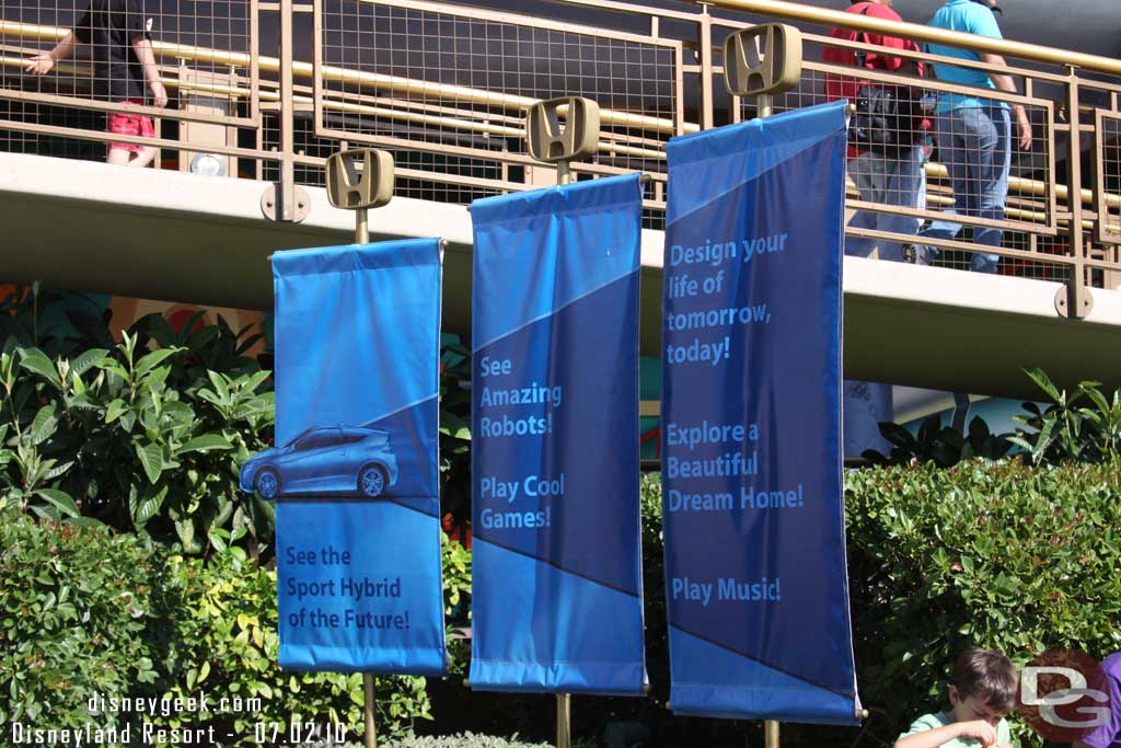 Honda has two new exhibits at Innoventions.