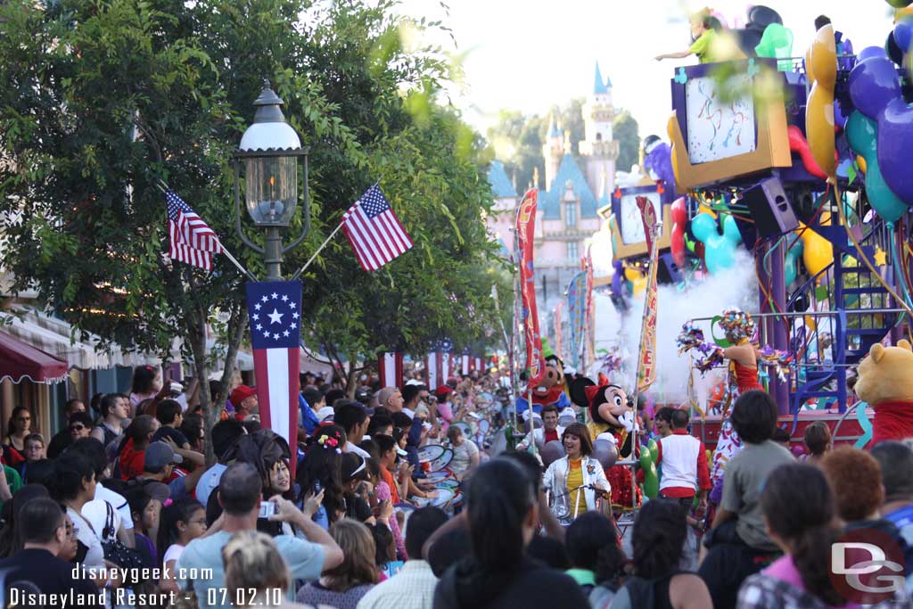 The Street Party was going on as I exited, so here are some shots while I waited for it to clear.