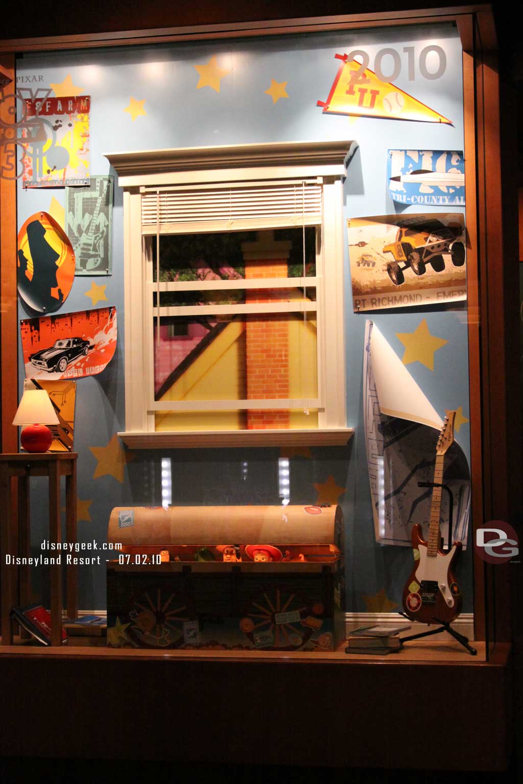 A Toy Story 3 display in the Animation Building