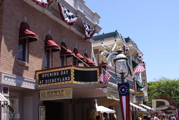 The Main Street Cinema has a new set of films that started running on Saturday.  I believe they are slated to run the rest of the summer at least.