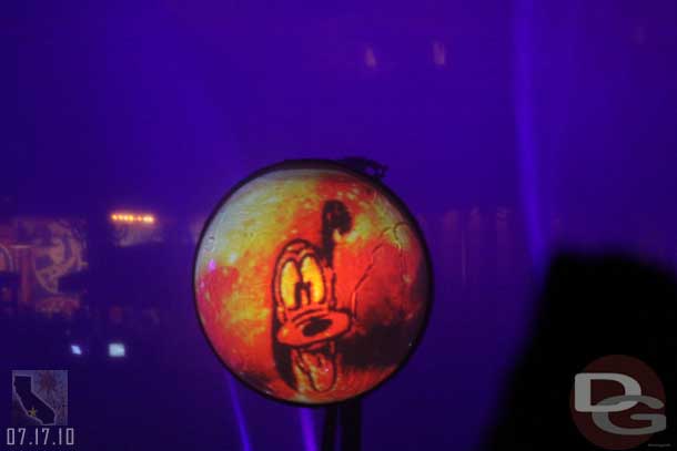 Pluto during the Wall-E segment