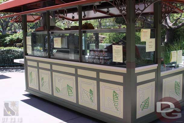 A new Crepe stand has opened across from the World of Disney