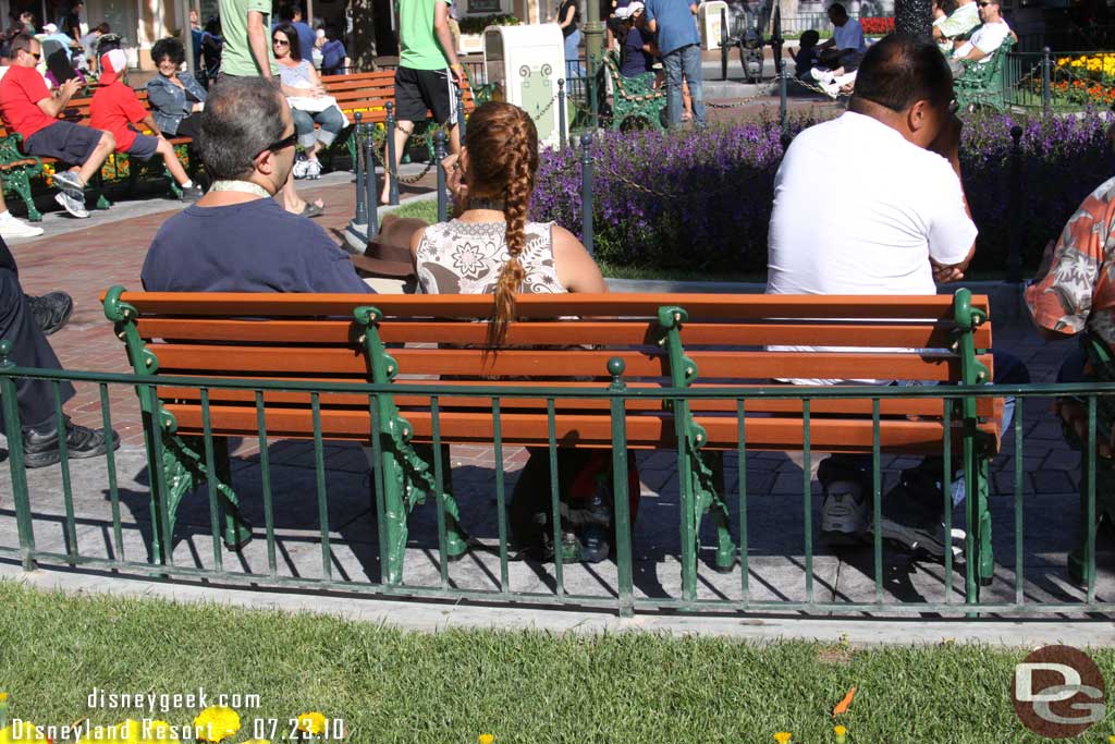 Noticed many of the benches in Town Square now look like the ones at DCA.