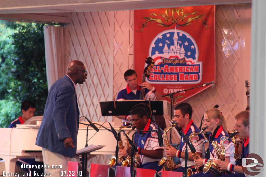 The College Band at Plaza Gardens