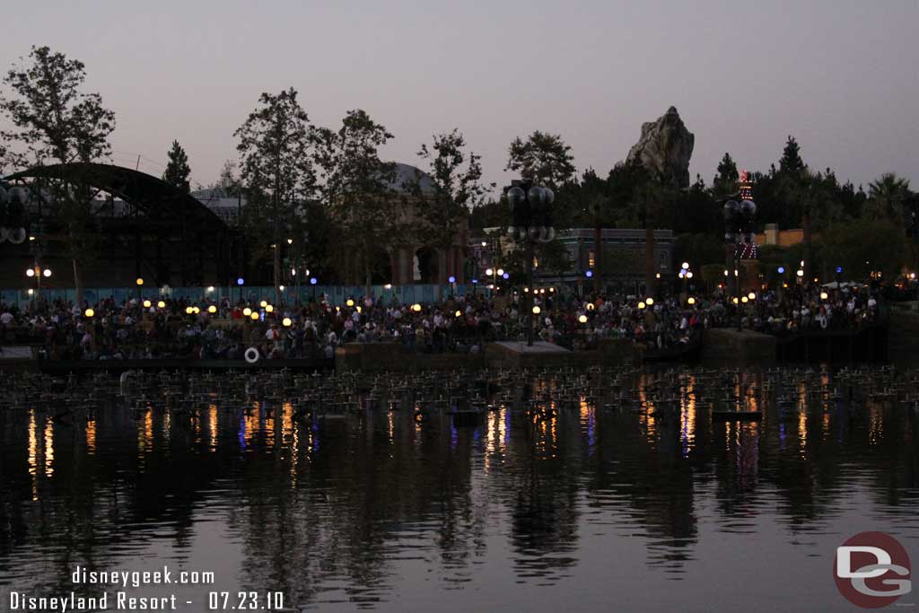 Waiting for World of Color...