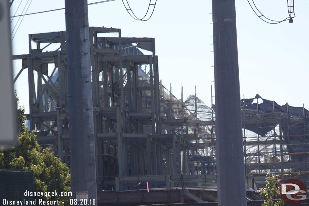 The one thing that you get from this angle is the size of the structure, its going to be impressive to stand in Radiator Springs and look up at the rocks