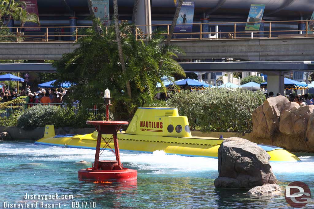 Getting closer, the buoy is back.. the sea gulls cannot be far behind.