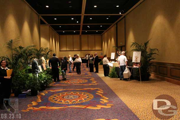 A look back at the hallway.