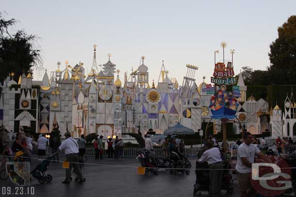 Did you catch todays other announcement?  Next year Disney will be projecting guest images onto Small World.